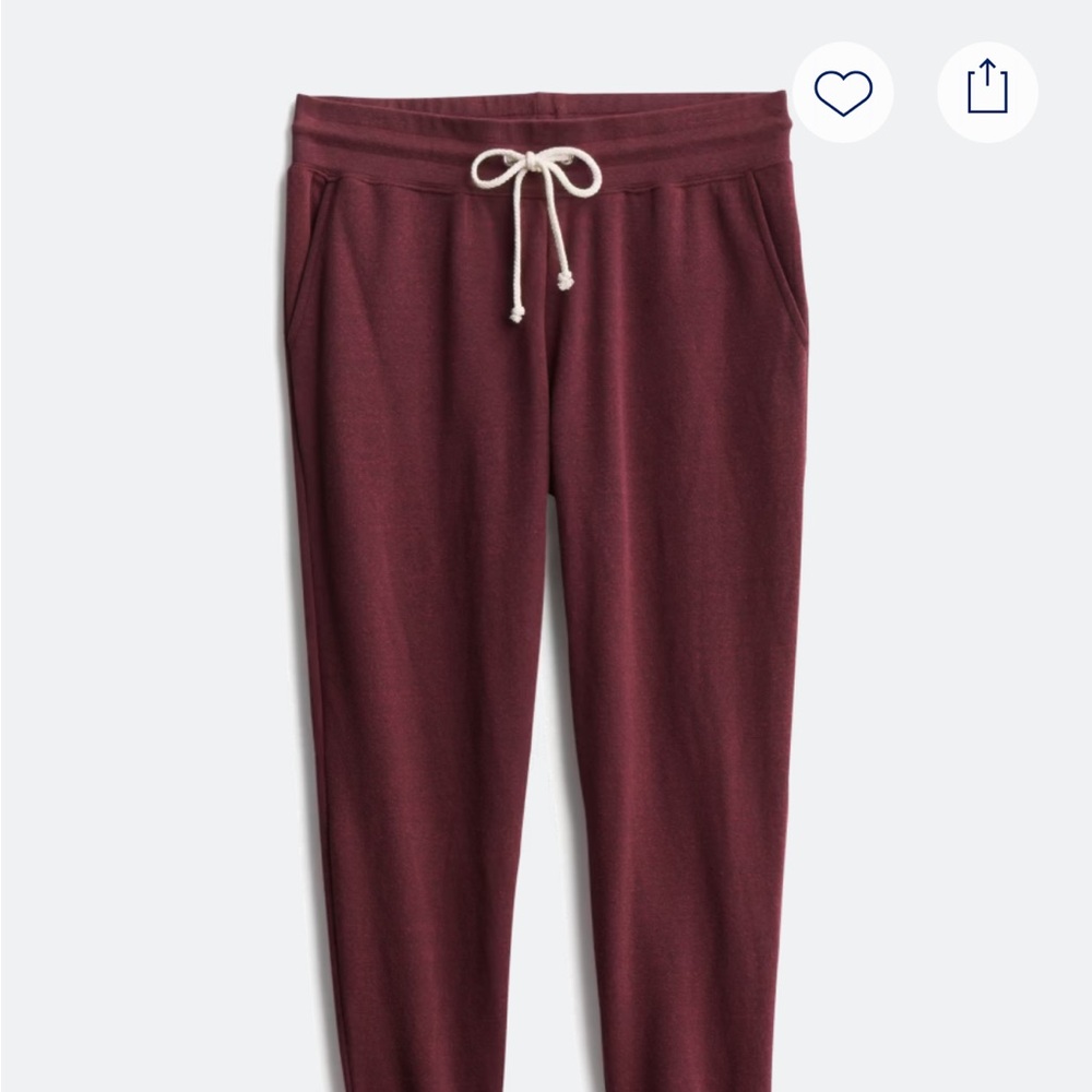 Threads 4 Thought Burgundy Joggers